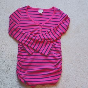 Motherhood Maternity striped tee